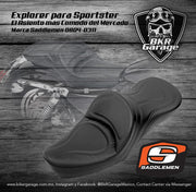 Asiento Explorer de la Marca Saddlemen para Sportster