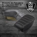 Asiento de Pasajero de Oruga para Sportster 2014-2020
