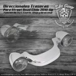 Barra de Direccionales Traseras para Touring Terminado Cromo