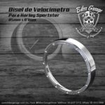 Cover de Velocimetro Point Cut Terminado Cromo