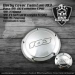 Cover Derby Kit Twin Cam 103 Terminado Cromo para Dyna, Softail y Touring