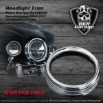 Cover de Faro Central Marca Kuryakyn 2001-1273 de 7" Terminado Cromo