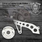 Kit de Cover de Polea para Sportster 2004-2020 Terminado Cromo