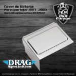 Cover de Bateria para Sportster 1997-2003 DS324112