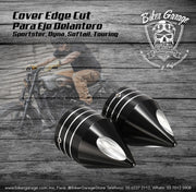 Covers de Eje Delantero Deep Cut Spike Corte Laser