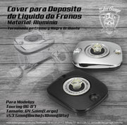 Cover para Deposito de Liquido de Frenos Terminado en Cromo