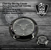 Cover Derby Kit Modelo Clarity Full Black Aluminio Anodizado