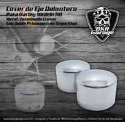 Cover de Eje Delantero Modelo HD Terminado Cromo