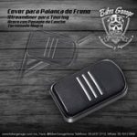 Cover de Palanca de Freno para Harley Touring Color Negro