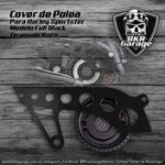 Cover de Polea para Sportster modelo Full Black