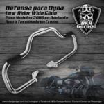 Defensa Mustache para Dyna 2006-Up Terminado Cromo