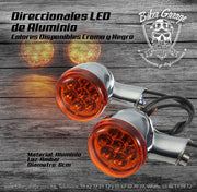 Direccionales Deuce Terminado Cromo 2 en 1