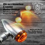 Direccionales de Bala Terminado Cromo