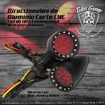 Direccionales Point Cut Color Negro Mate