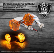 Direccionales Cruz del Malta Terminado Cromo