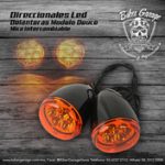 Direccionales Deuce 2 En 1 Delanteras Negro