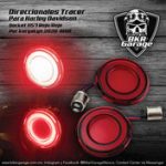 Panel Led Direccionales Tracer Color Rojo 1157