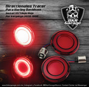 Panel Led Direccionales Tracer Color Rojo 1157