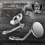 Espejos Cafe Racer Terminado en Cromo