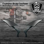 Espejos Drag Color Negro