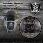 Faro Modelo Nomada de 5 3/4'' Color Negro