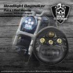 Faro Daymaker para VRod Color Negro