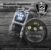 Faro Daymaker para VRod Color Negro