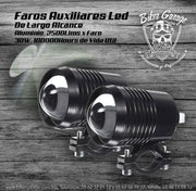 Faros Auxiliares de Largo Alcance con Estrobo para Defensa