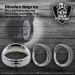 Kit de Covers Biseles para Faros de 7'' Terminado Cromo