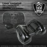 Lowers Vented Kit Rodilleras para Defensa para Touring 1983-2013