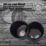 Mica para Direccional Deuce Color Humo Bisel Negro MATE (cada una)