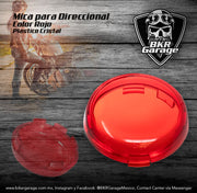 Mica para Direccional Deuce Color Rojo
