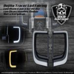 Cover Rejilla Tracer Led Fairing Color Negro para Touring Color Negro