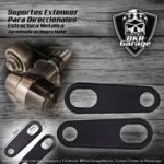 Soportes Extensores para Direccionales Color Negro Satinado