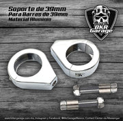 Soportes para Reubicar Direccionales para Barras de 39mm Terminado Cromo