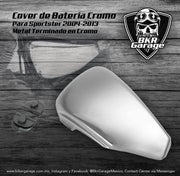 Cover de Bateria para Sportster 2004-2013 Terminado en Cromo