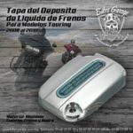Tapa de Deposito de Liquido de Frenos para Touring Terminado Cromo
